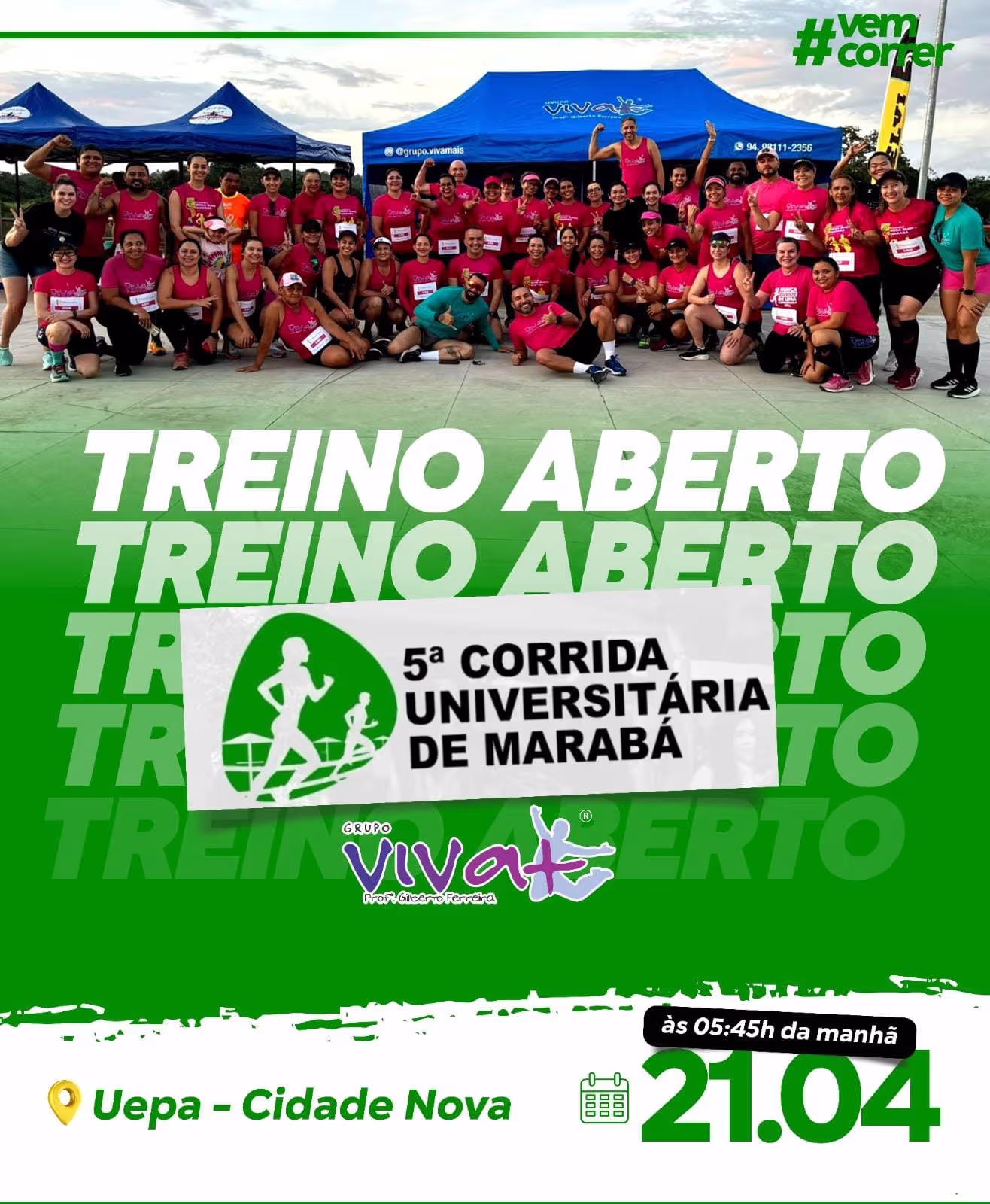 Treino Aberto 2024